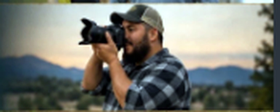 Jose out shooting with his camera